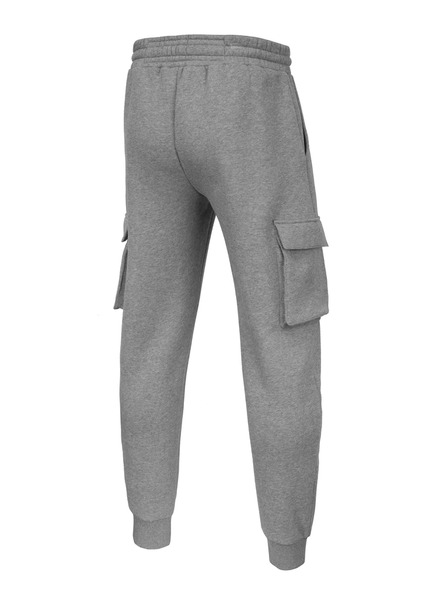 Spodnie dresowe bojówki PIT BULL "Cypress" Sport - szare