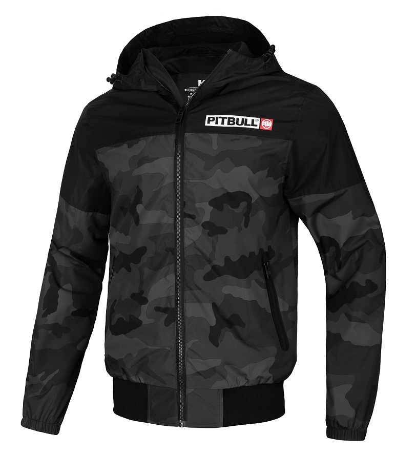 Black Camo Athletic Jacket