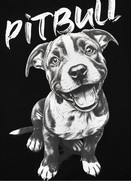 PIT BULL &quot;PUPPY II&quot; Women&#39;s T-shirt - Black