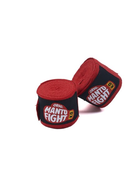 Boxing bandage MANTO GLOVE 4m cotton wraps - red