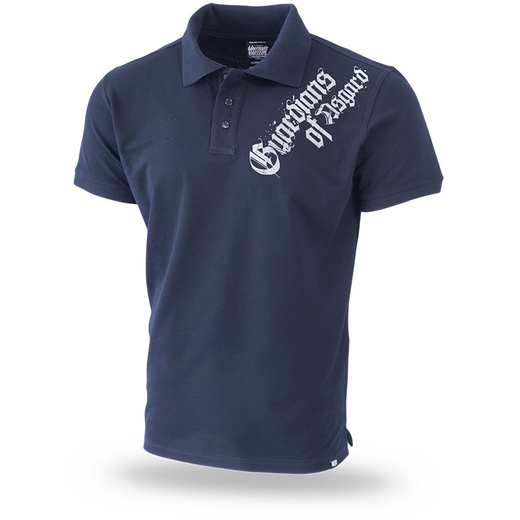 Polo Shirt Dobermans Aggressive &quot;GUARDIANS OF ASGARD TSP197&quot; - navy blue