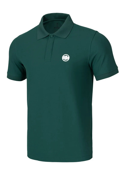 Polo T-shirt PIT BULL &quot;Pique Rockey&quot; - green