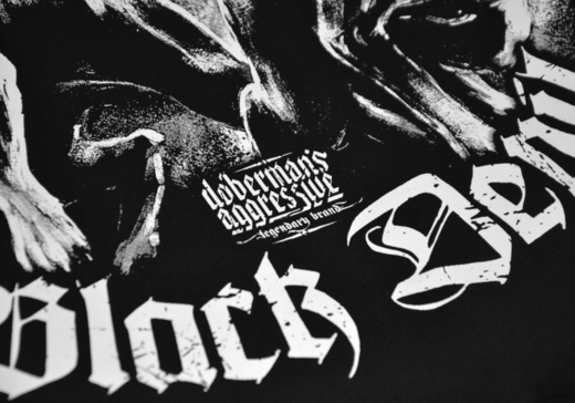 Dobermans Aggressive &quot;Black Devil II BC198&quot; sweatshirt - black