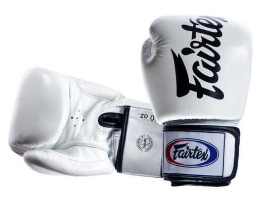  RĘKAWICE BOKSERSKIE FAIRTEX BGV19 (white) "K"