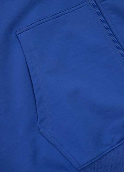 PIT BULL TAPE NUGGET Zip-up Hoodie - Blue