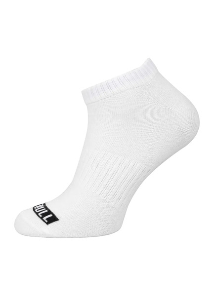 Pad Pitbull thin 3-pack socks - white