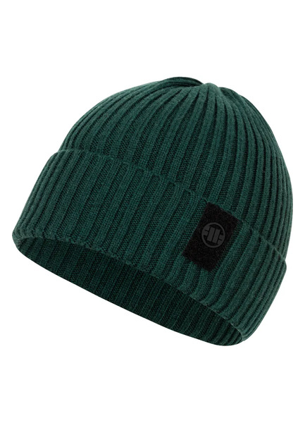 PIT BULL Winter Hat &quot;Velcro Logo&quot; - Green