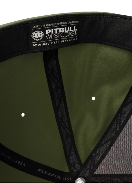 PIT BULL Full Cap Stretch Hilltop - olive