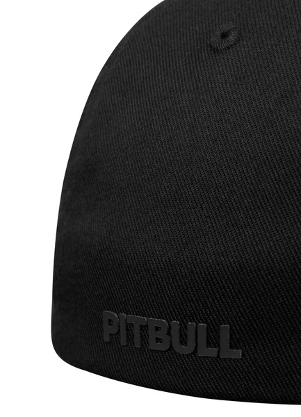 Czapka z daszkiem PIT BULL Full Cap Youth Logo - czarny