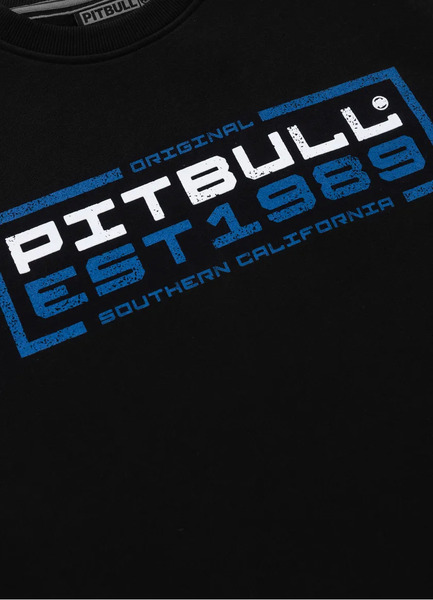 PIT BULL &quot;IN BLUE&quot; men&#39;s sweatshirt - black