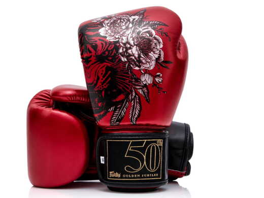 RĘKAWICE BOKSERSKIE FAIRTEX BGV Premium "Golden Jubilee" - limited edition "K"