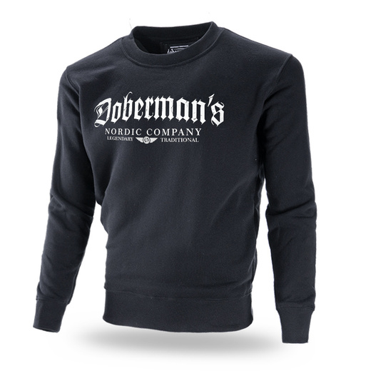 Dobermans Aggressive sweatshirt &quot;CLASSIC DOBERMANS GOTIC&quot; BC326 - black