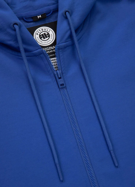 PIT BULL TAPE NUGGET Zip-up Hoodie - Blue