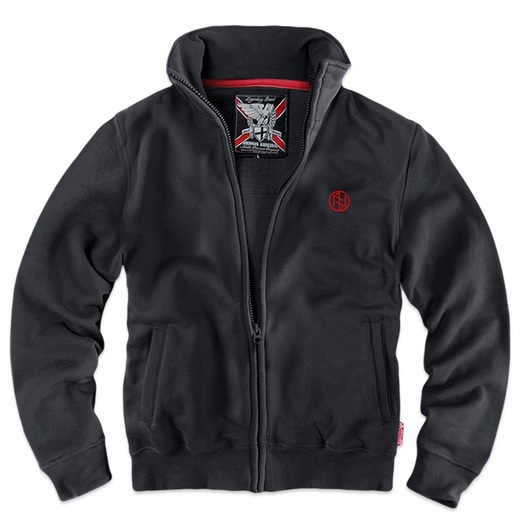 Dobermans Aggressive &quot;Storm BCZ151&quot; zipped sweatshirt - black