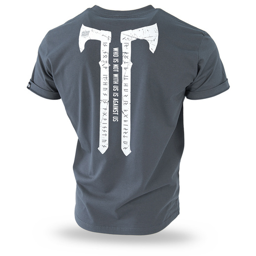 T-shirt Dobermans Aggressive &quot;HATCHETS&quot; TS293G - graphite