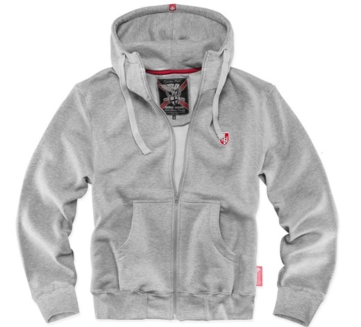 Dobermans Aggressive Zip Hoodie &quot;Viking Company BZ130&quot; - gray