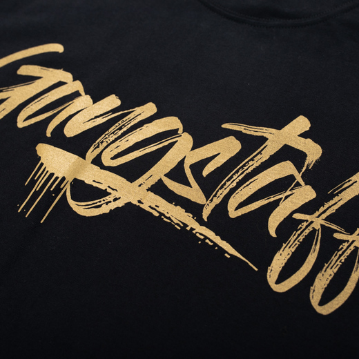 Gangstaff &quot;Gold&quot; T-shirt - black