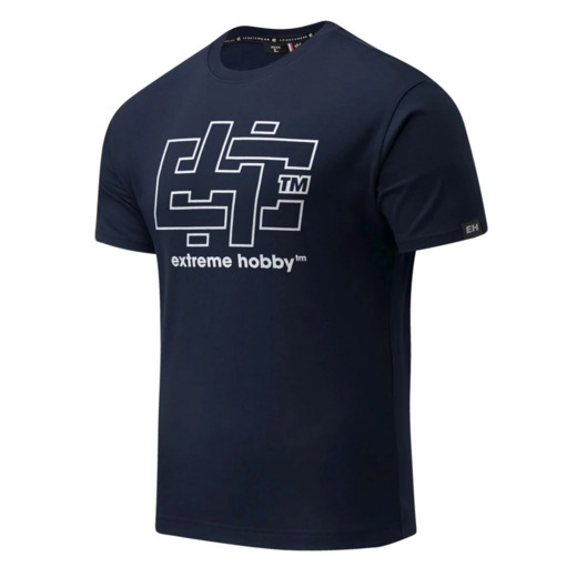 Koszulka T-shirt Extreme Hobby "CRUCIAL" - granatowa