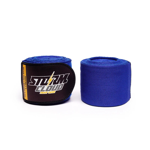 StormCloud HWX-R PREMIUM boxing bandage wraps 4.5 m - blue