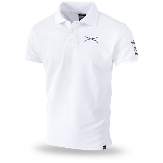 Polo T-shirt Dobermans Aggressive &quot;TIME TO KILL TSP223&quot; - white