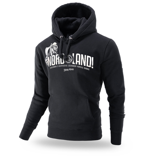 Dobermans Aggressive hoodie &quot;NORDLAND BK284&quot; - black