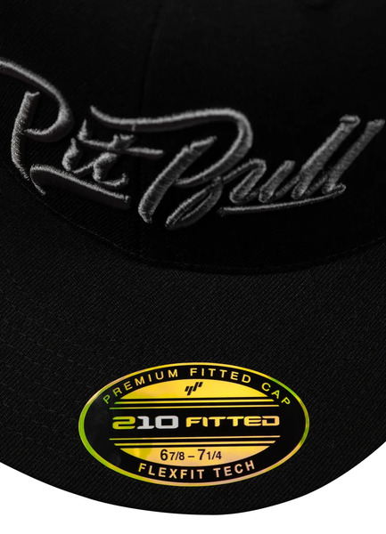 Czapka PIT BULL Full Cap El Jefe Fitted - czarno/grafitowy