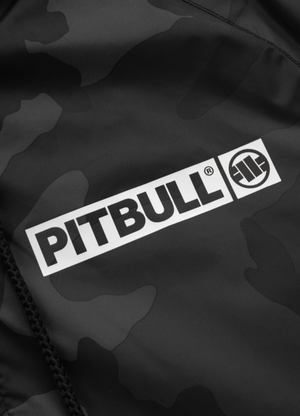 Kurtka wiosenna PIT BULL "Athletic Hilltop" '23 - all black camo