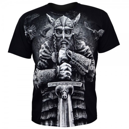 &quot;Viking Warrior&quot; HD T-shirt