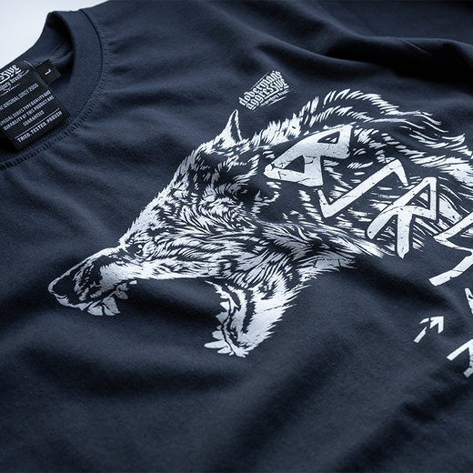 T-shirt Dobermans Aggressive &#39;Berserker TS345&#39; - navy blue