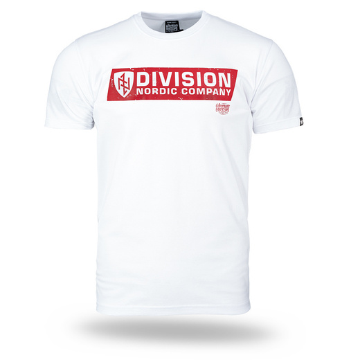 T-shirt Dobermans Aggressive &quot;DIVISION SHIELD TS370B&quot; - white