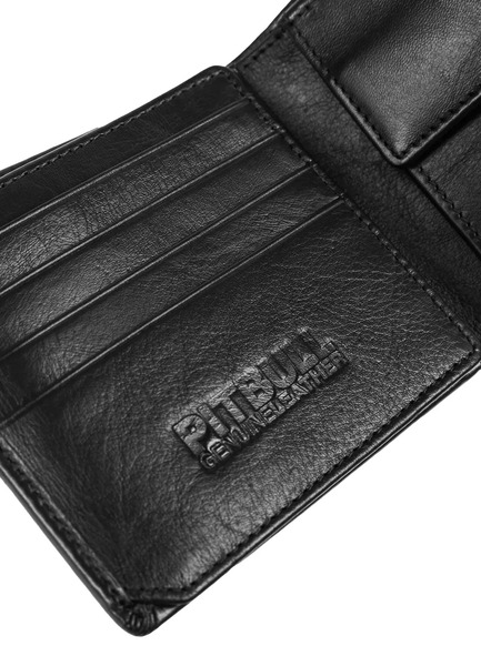 PIT BULL &quot;Poway&quot; Leather Wallet - Black