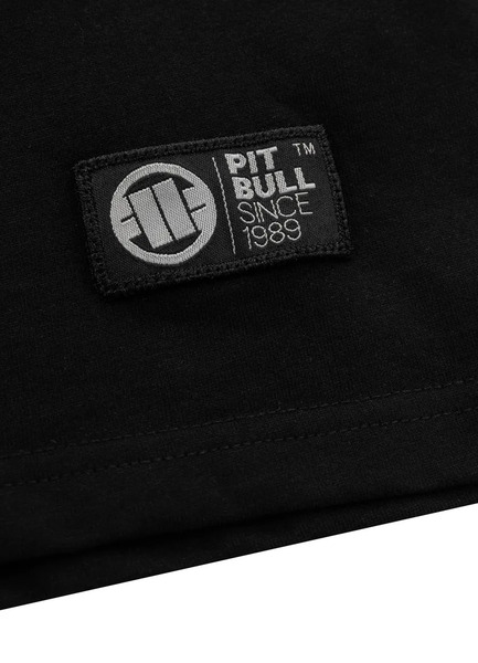 Pit Bull Garment Washed USA California men&#39;s T-shirt - black