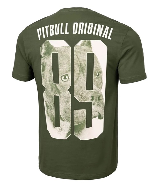 PIT BULL &quot;Eighty Nine Dog&quot; T-shirt - olive