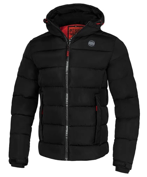 PIT BULL &quot;Airway V&quot; Men&#39;s Winter Jacket - Black