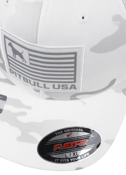 Full Cap PITBULL USA - white