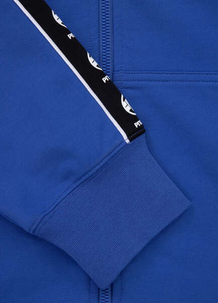 PIT BULL TAPE NUGGET Zip-up Hoodie - Blue