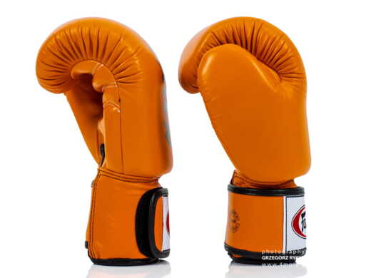  RĘKAWICE BOKSERSKIE FAIRTEX BGV19 (orange) "K"