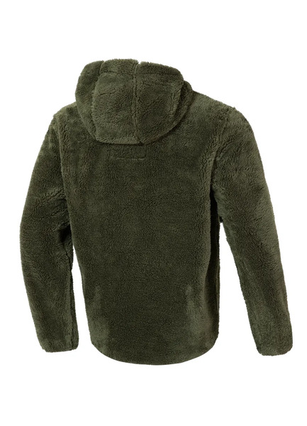 Men&#39;s hoodie PIT BULL &quot;ARAGON&quot; - olive