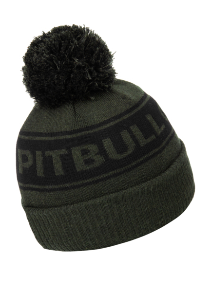 PIT BULL &quot;Vermel Pitbull R&quot; winter hat - olive