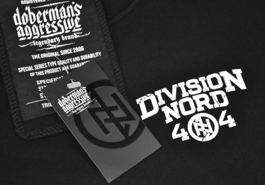 Dobermans Aggressive &quot;Nordic Brand BC201&quot; sweatshirt - black