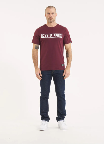 PIT BULL &quot;Hilltop&quot; 170 T-shirt - burgundy