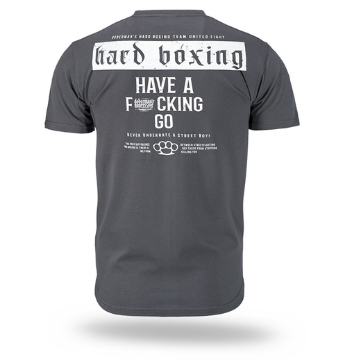 T-shirt Dobermans Aggressive &quot;HARD BOXING TS315G&quot; - graphite