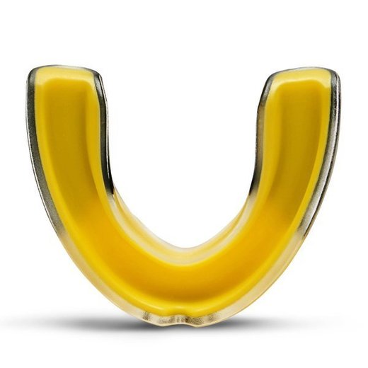 Leone &quot;TOP GUARD&quot; single mouthguard - yellow