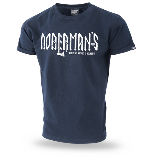 T-shirt Dobermans Aggressive &quot;HATCHETS&quot; TS293D - navy blue