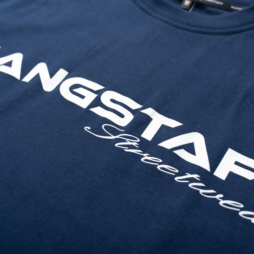 Gangstaff &quot;Classic&quot; T-shirt - navy blue