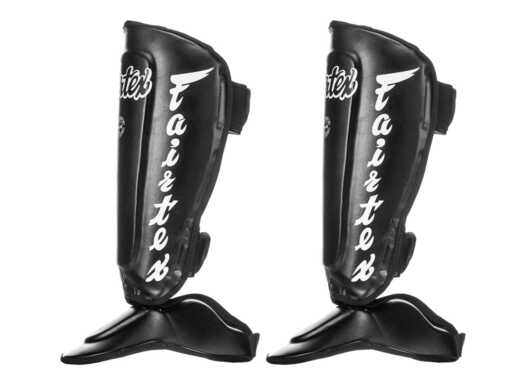 FAIRTEX SP7 (black) &quot;PERFECT TWISTER&quot; &quot;K&quot; SHIN AND FOOT GUARDS