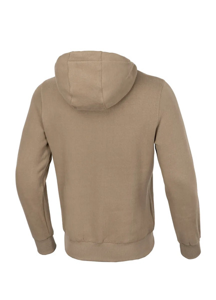 Men&#39;s Zip Hoodie PIT BULL Small Logo - Sand