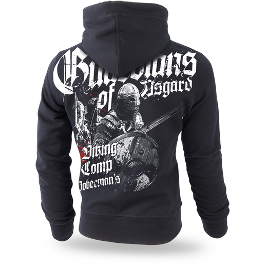 Dobermans Aggressive Hoodie &quot;Guardians of Asgard BK197&quot; - black