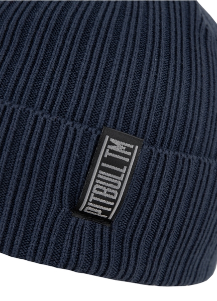 Winter hat PIT BULL &quot;Silvas &#39;21&quot; - navy blue