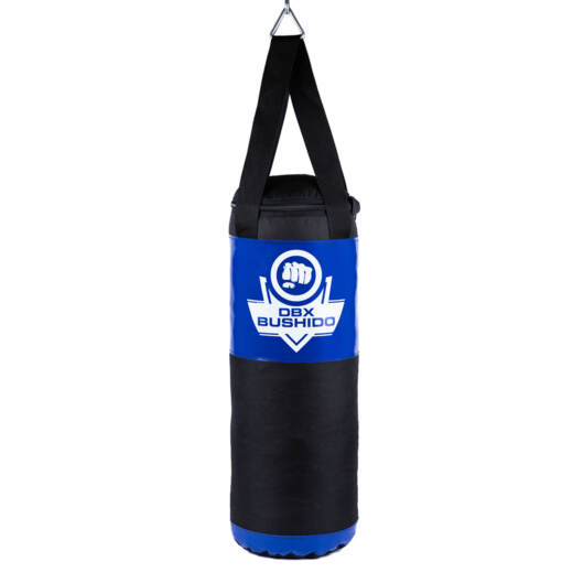 Children&#39;s punching bag 60 cm x 22 cm Bushido 7 kg - blue